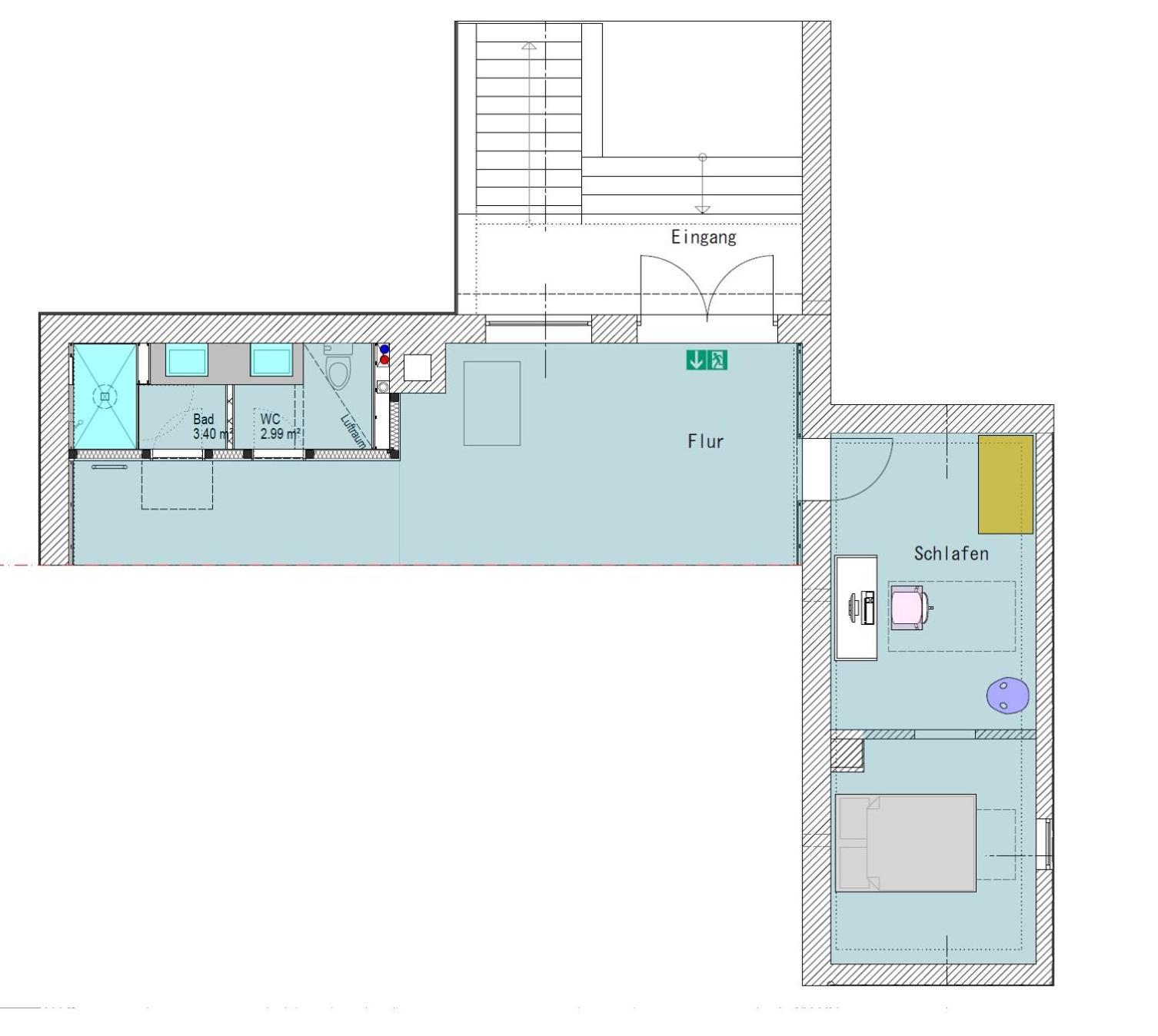 Helles Zimmer Im Loft MHG Extérieur photo