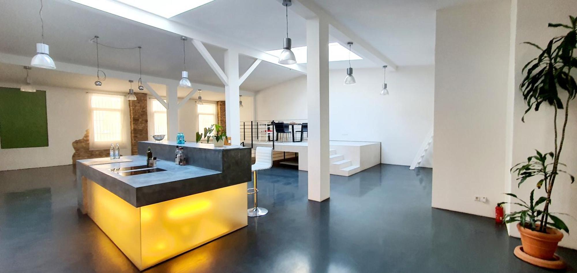 Helles Zimmer Im Loft MHG Extérieur photo